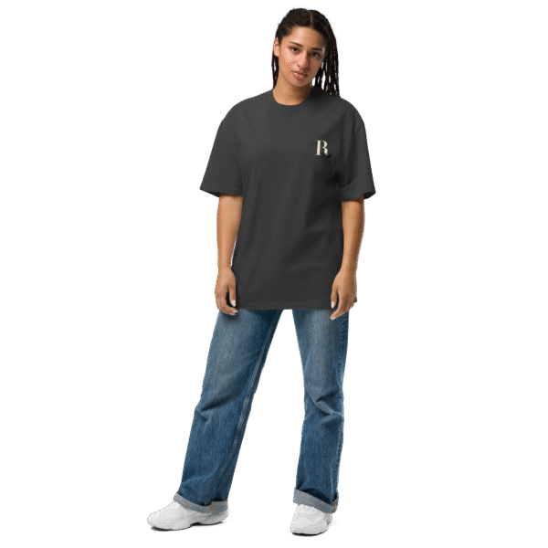 Royal Avery Oversized Faded Tee - Image 5
